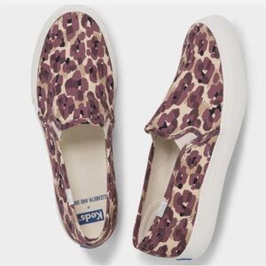 Keds Women's Elizabeth & James Double Decker Canvas Shoes Pink Spots Size 7.5